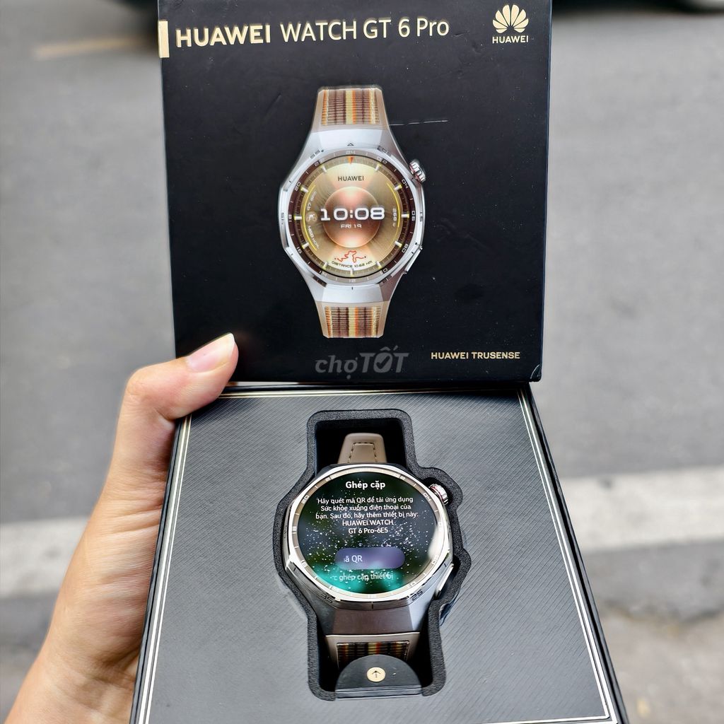 Huawei Watch GT 6 Pro Titan Nâu new seal. Mua bán Thiết bị đeo thông minh tại Quận Hai Bà Trưng Hà Nội được đăng bởi mr bắc hình 1