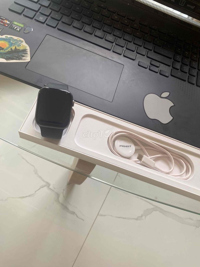 Apple Watch Series 6 Nhôm Xám 44mm. Mua bán Thiết bị đeo thông minh tại Quận Hải Châu Đà Nẵng được đăng bởi apple watch chính hãng giá rẻ hình 1