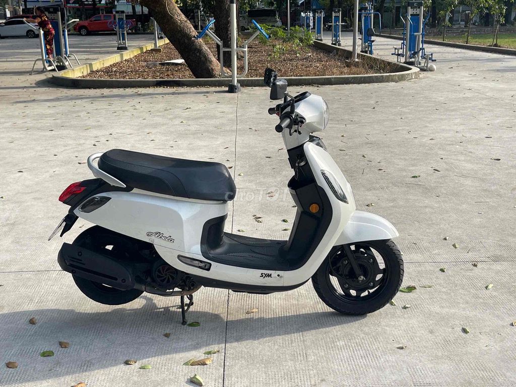 SYM Abela 2018 màu Trắng. Mua bán Xe máy tại Thành phố Thủ Dầu Một Bình Dương được đăng bởi Hồ Hoàng Cảnh   hình 3