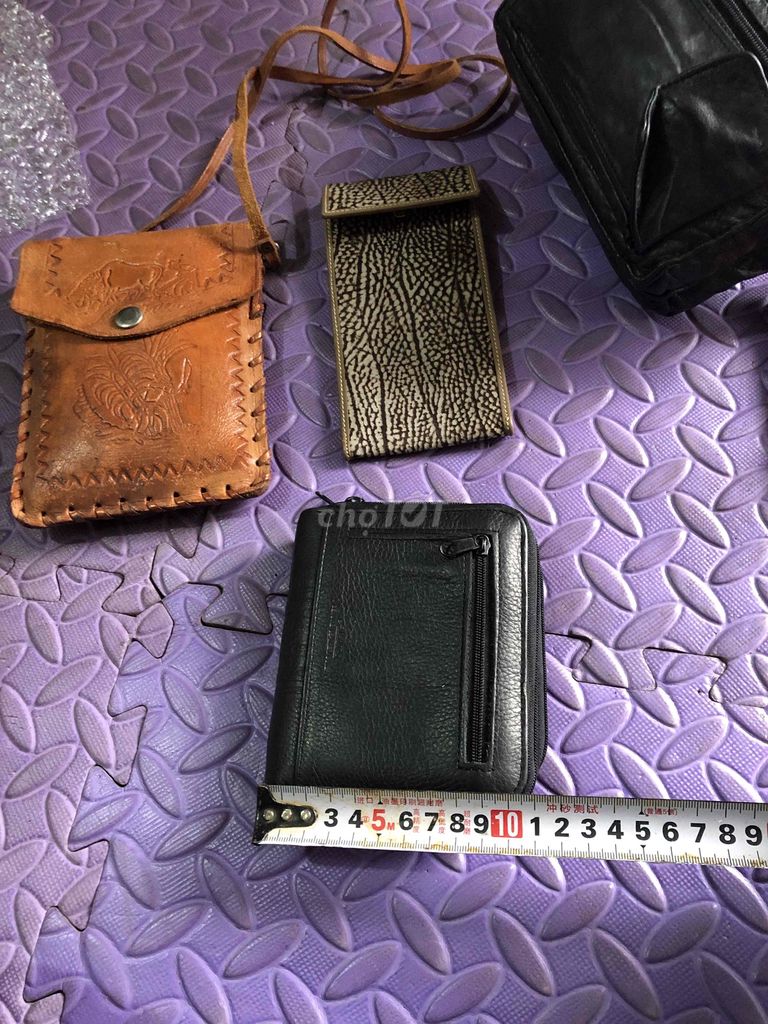 Ví da nam da bò Đen 10x12cm. Mua bán Túi xách tại Huyện An Dương Hải Phòng được đăng bởi Tu Tang Quang hình 1