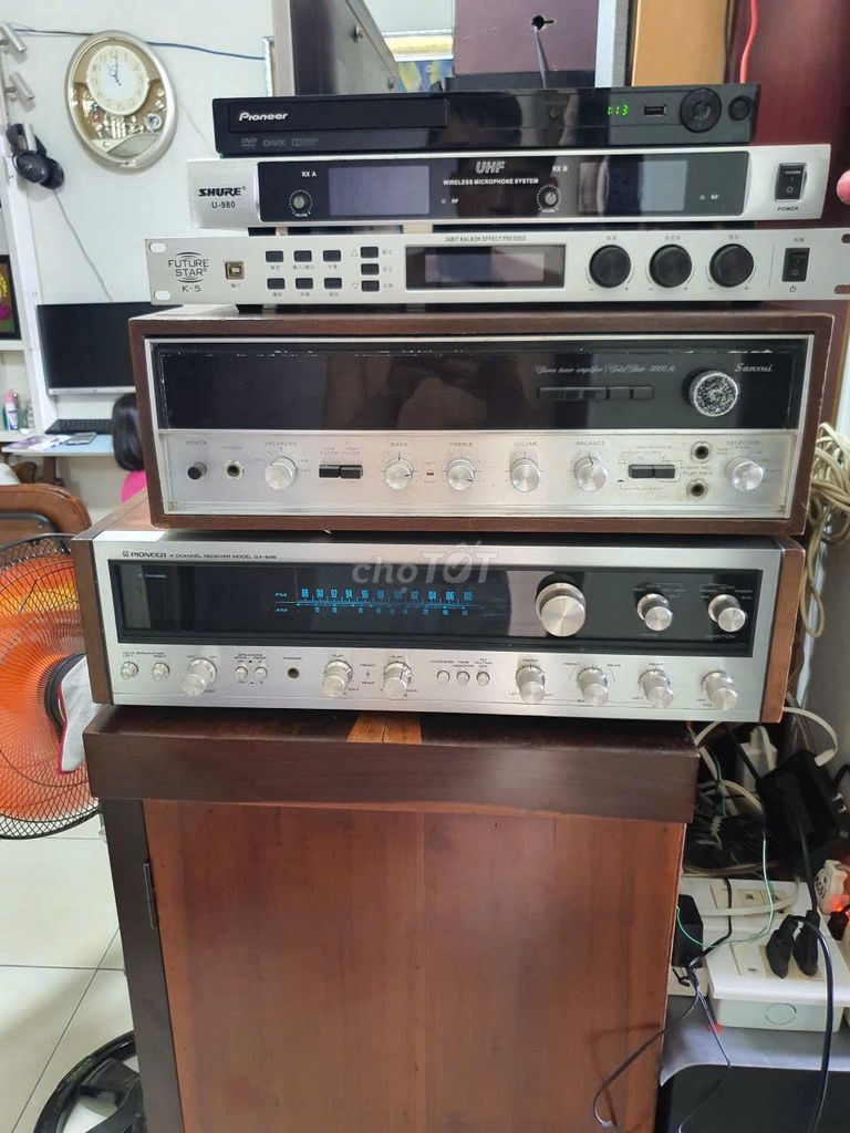 Amply Pioneer QX-646 Bạc, Nâu. Mua bán Tivi, Âm thanh tại Quận 12 Tp Hồ Chí Minh được đăng bởi thang hình 1