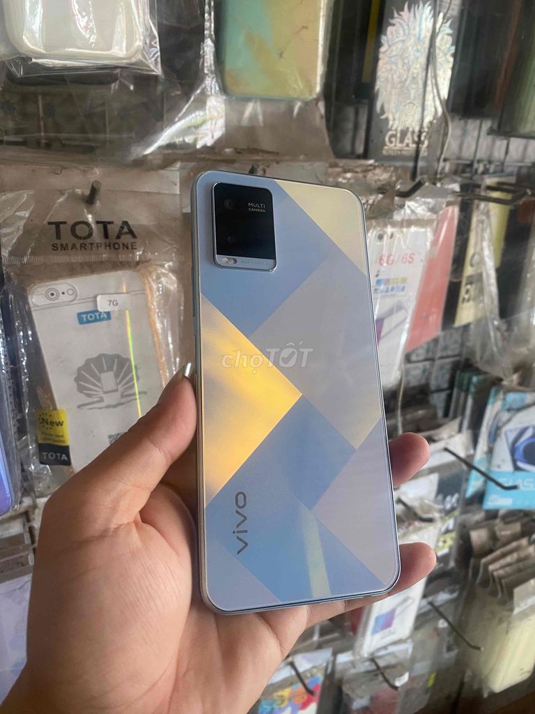 Vivo Y21 64GB Xanh trắng. Mua bán Điện thoại tại Thành phố Cao Lãnh Đồng Tháp được đăng bởi Khang Mobile hình 1