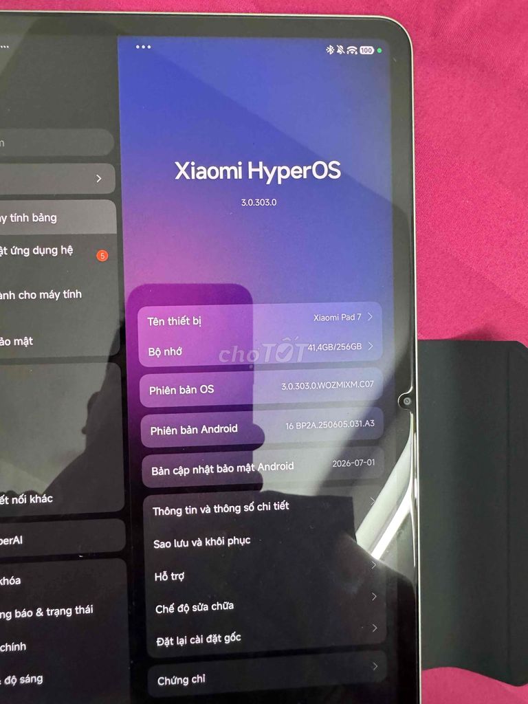 Xiaomi Pad 7 8GB/256GB Mới. Mua bán Máy tính bảng tại Thành phố Thủ Đức Tp Hồ Chí Minh được đăng bởi Tiến hình 1