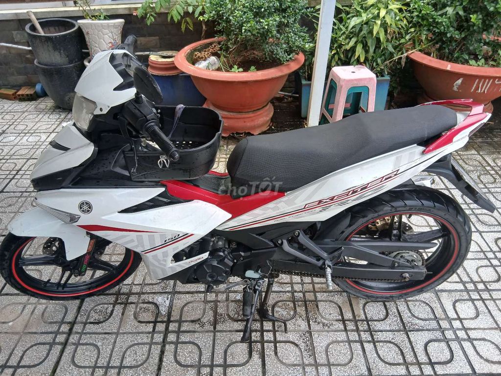 Bán xe Exciter 150 đời 2015 đỏ trắng. Mua bán Xe máy tại Huyện Hóc Môn Tp Hồ Chí Minh được đăng bởi Tung Nguyen hình 4