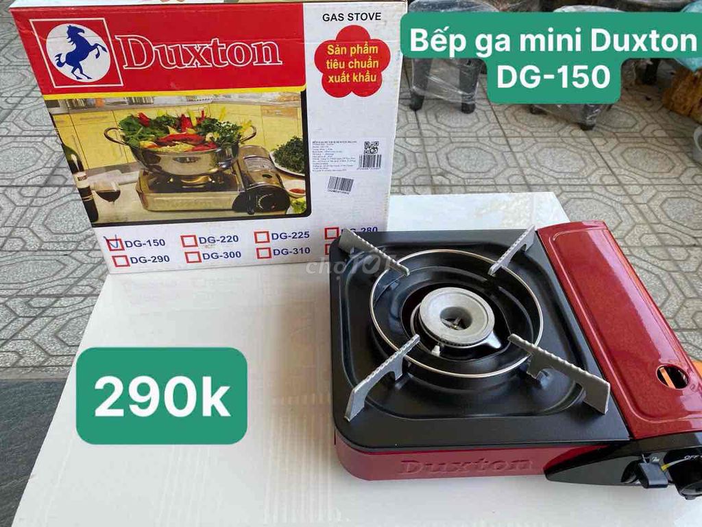 Bếp ga mini Duxton DG-150 Đỏ. Mua bán Bếp, lò, đồ điện nhà bếp tại Quận Gò Vấp Tp Hồ Chí Minh được đăng bởi An khang hình 1