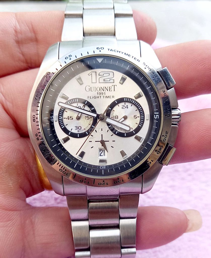 Đồng hồ đeo tay Guionnet Nam Thép không gỉ. Mua bán Đồng hồ tại Quận Bình Thuỷ Cần Thơ được đăng bởi Quách Hải hình 1