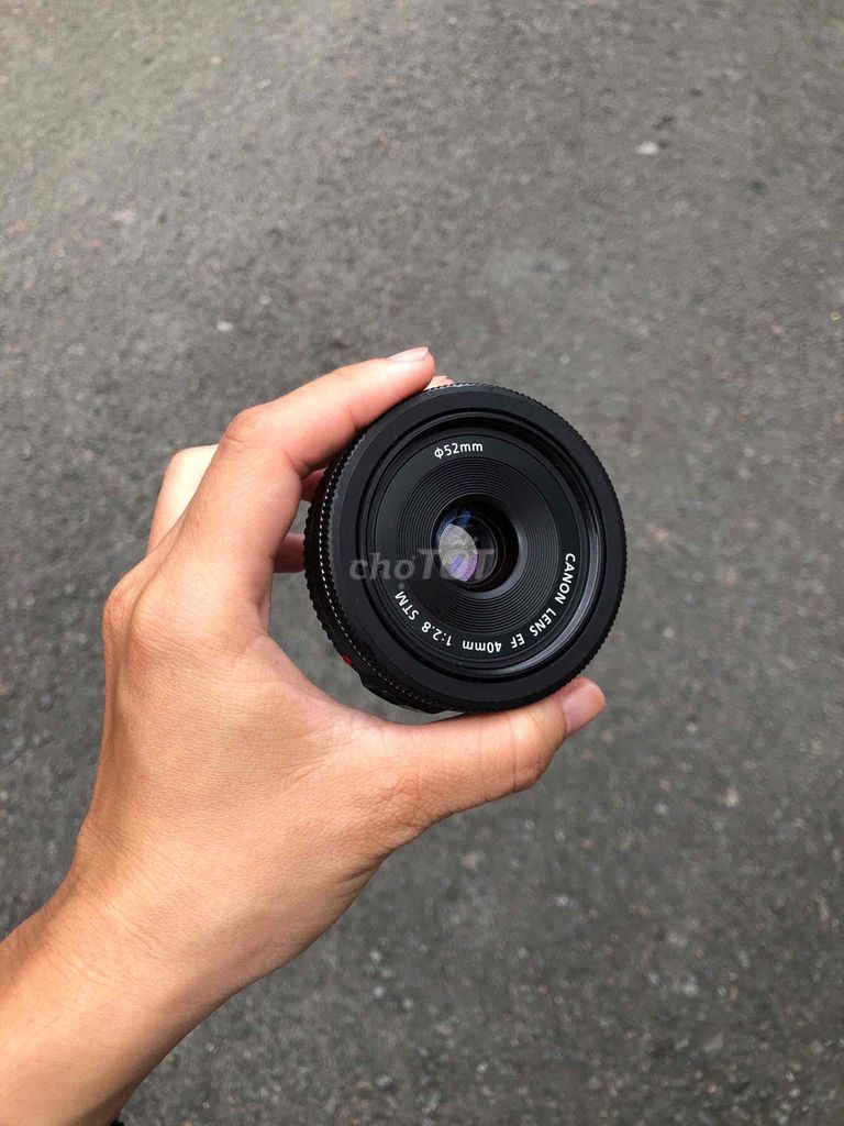 Ống kính Canon EF 40mm f/2.8 STM Đen. Mua bán Máy ảnh, Máy quay tại Quận Phú Nhuận Tp Hồ Chí Minh được đăng bởi Lam Vy  hình 1