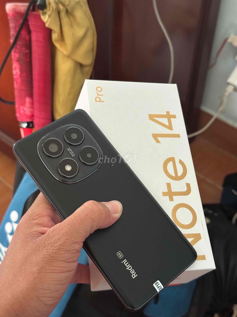 Xiaomi Redmi Note 14 Pro 5G ram 12/256 fullbox. Mua bán Điện thoại tại Thành phố Thủ Dầu Một Bình Dương được đăng bởi Hoàng hải hình 1