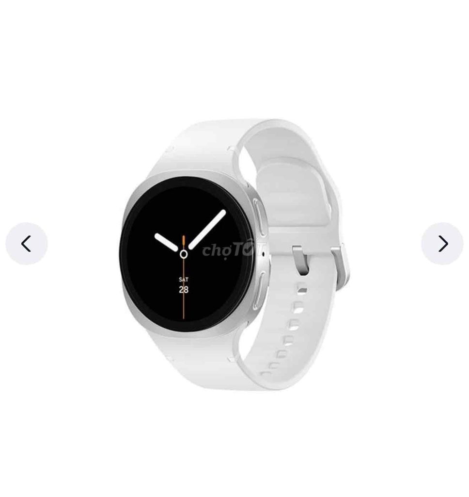 Samsung Galaxy Watch8 LTE Trắng New seal. Mua bán Thiết bị đeo thông minh tại Quận Thanh Khê Đà Nẵng được đăng bởi phong hình 1