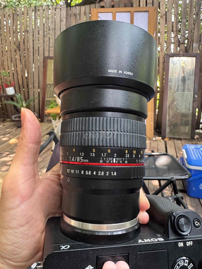 samyang 85f1.4 sony ngàm E mf. Mua bán Máy ảnh, Máy quay tại Quận Bình Thạnh Tp Hồ Chí Minh được đăng bởi Toàn Võ hình 1