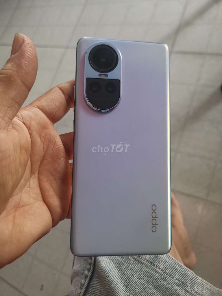 Oppo Reno10 Bạc Đã sử dụng. Mua bán Điện thoại tại Quận Ninh Kiều Cần Thơ được đăng bởi bc speaker hình 1