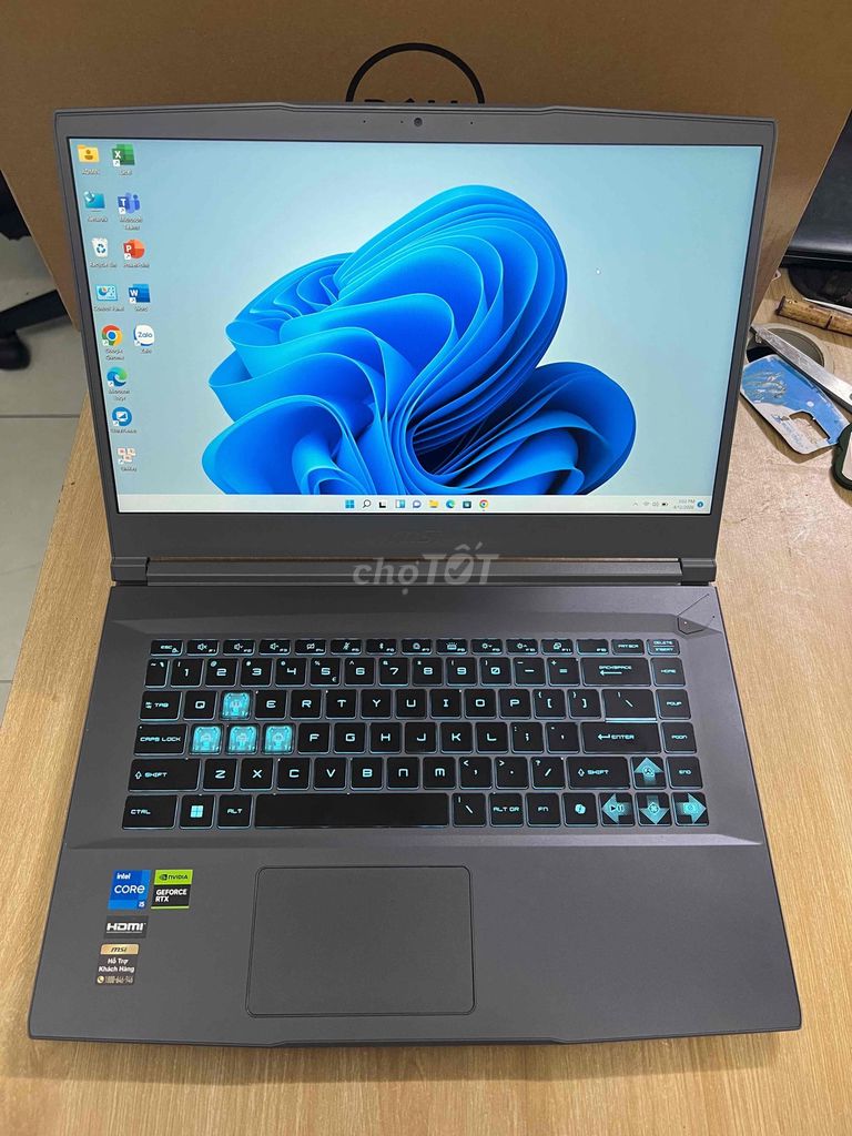 MSI Thin 15 B12UC i5-12450H 15.6 inch 16GB/512GB. Mua bán Laptop tại Quận Bắc Từ Liêm Hà Nội được đăng bởi Nguyễn Liêm hình 1