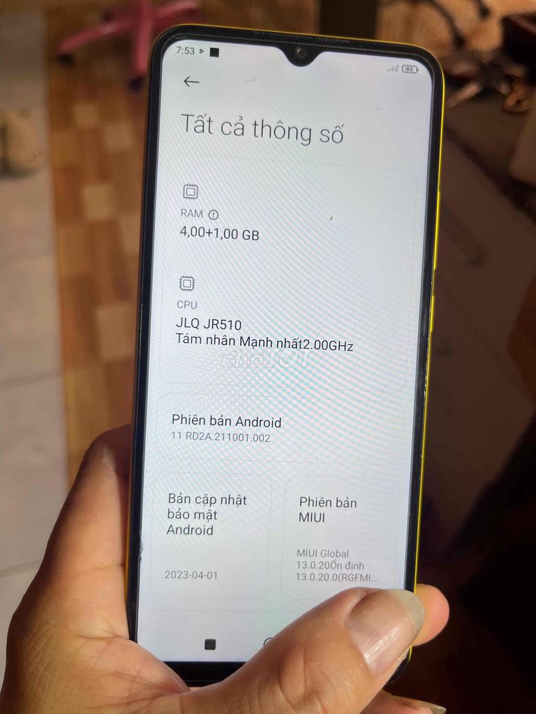 Poco C40 4GB/64GB Vàng. Mua bán Điện thoại tại Thị xã Tân Uyên Bình Dương được đăng bởi truong hình 1