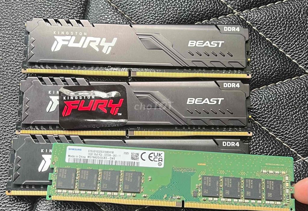RAM Kingston Fury Beast DDR4 +ssd. Mua bán Linh kiện (RAM, Card...) tại Huyện Lập Thạch Vĩnh Phúc được đăng bởi Nơi Nào Có Em hình 1