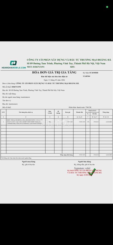 xiaomi not 15 tím 6/128. Mua bán Điện thoại tại Quận Thanh Khê Đà Nẵng được đăng bởi le huy hình 1