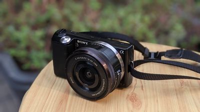 (MÁY ẢNH KTS)📷#Sony #Nex 5 kèm lens 16-50mm khá