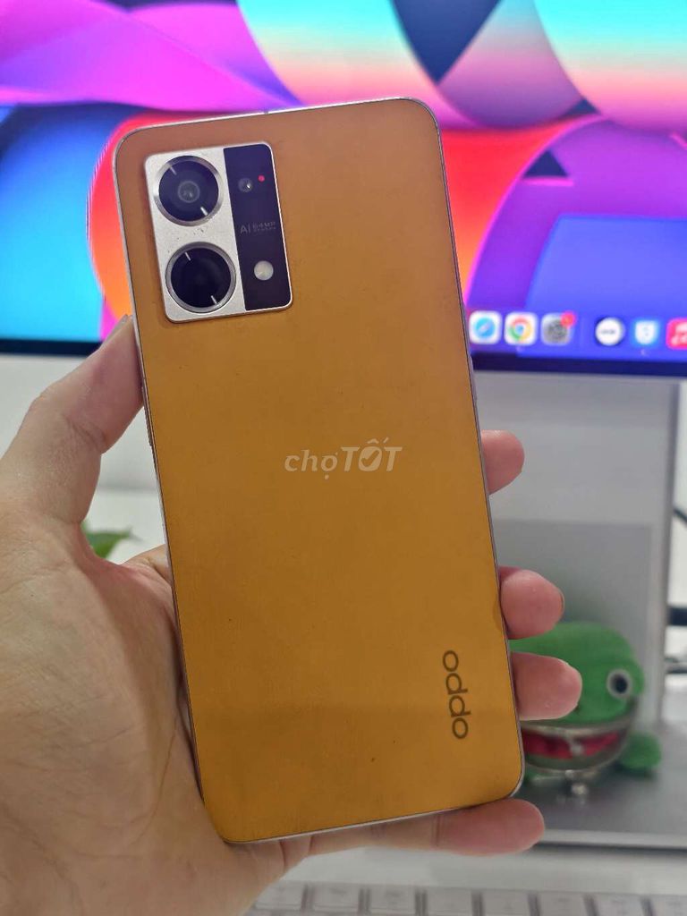 Oppo Reno 7 128GB Vàng. Mua bán Điện thoại tại Quận Liên Chiểu Đà Nẵng được đăng bởi Minh Hiệp CócXanhMobile hình 1