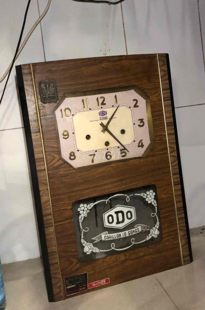 Đồng hồ treo tường ODO xưa bao zin. Mua bán Đồ sưu tầm, đồ cổ tại Quận Ninh Kiều Cần Thơ được đăng bởi Hương hình 1