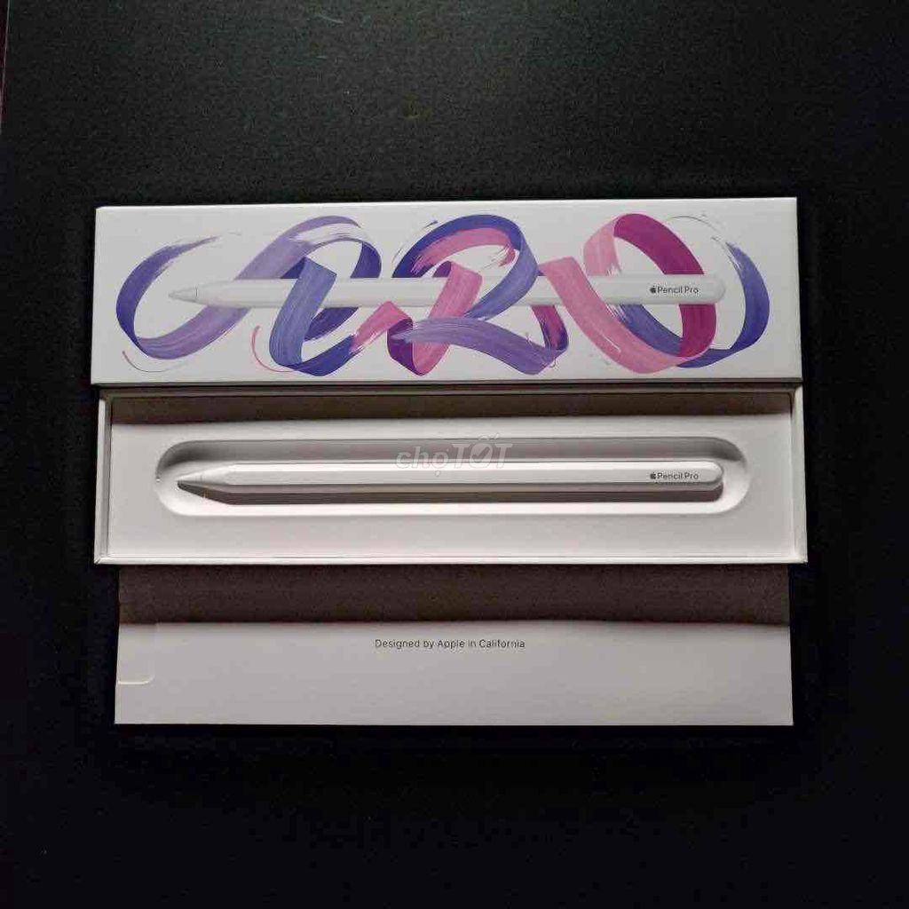 Apple Pencil Pro Trắng Mới 99,9% còn bảo hành. Mua bán Phụ kiện (Màn hình, Chuột...) tại Quận Bình Tân Tp Hồ Chí Minh được đăng bởi DQ hình 1