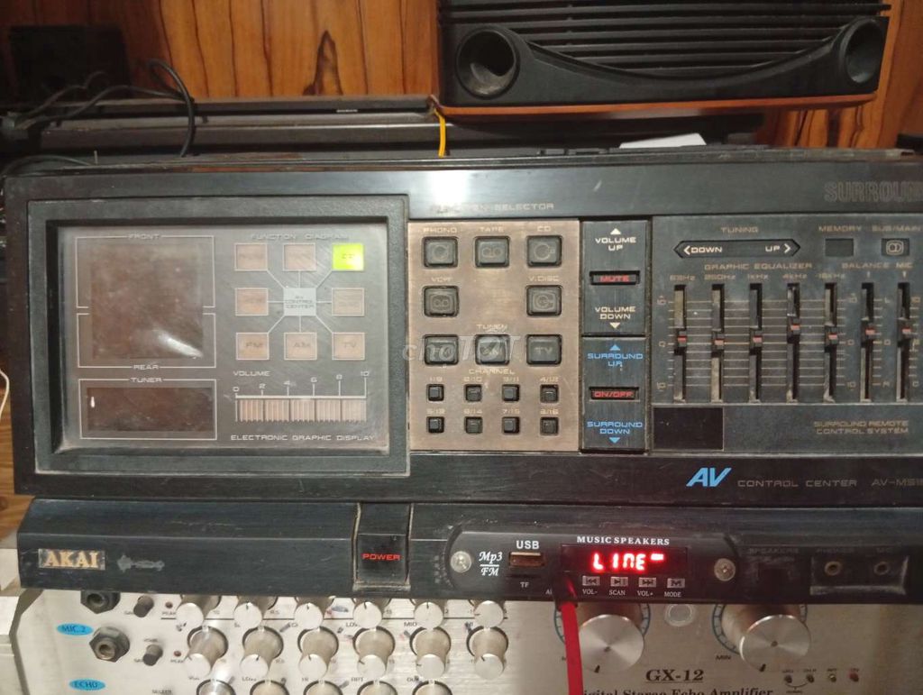 Amply Akai AV-M515J. Mua bán Tivi, Âm thanh tại Quận Liên Chiểu Đà Nẵng được đăng bởi Thanh Nhan Vo  hình 1
