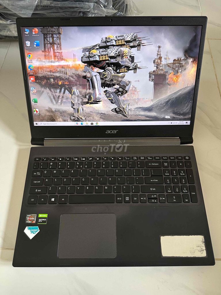Acer A715 Ryzen 5 5500U GTX 1650 4GB 8G/256GB. Mua bán Laptop tại Thành phố Thủ Đức Tp Hồ Chí Minh được đăng bởi Tai Nguyen hình 1