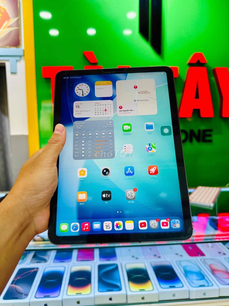 Apple iPad Air 4 64GB 4G/Wifi Xám. Mua bán Máy tính bảng tại Thành phố Sóc Trăng Sóc Trăng được đăng bởi Tàii Tâyy hình 1