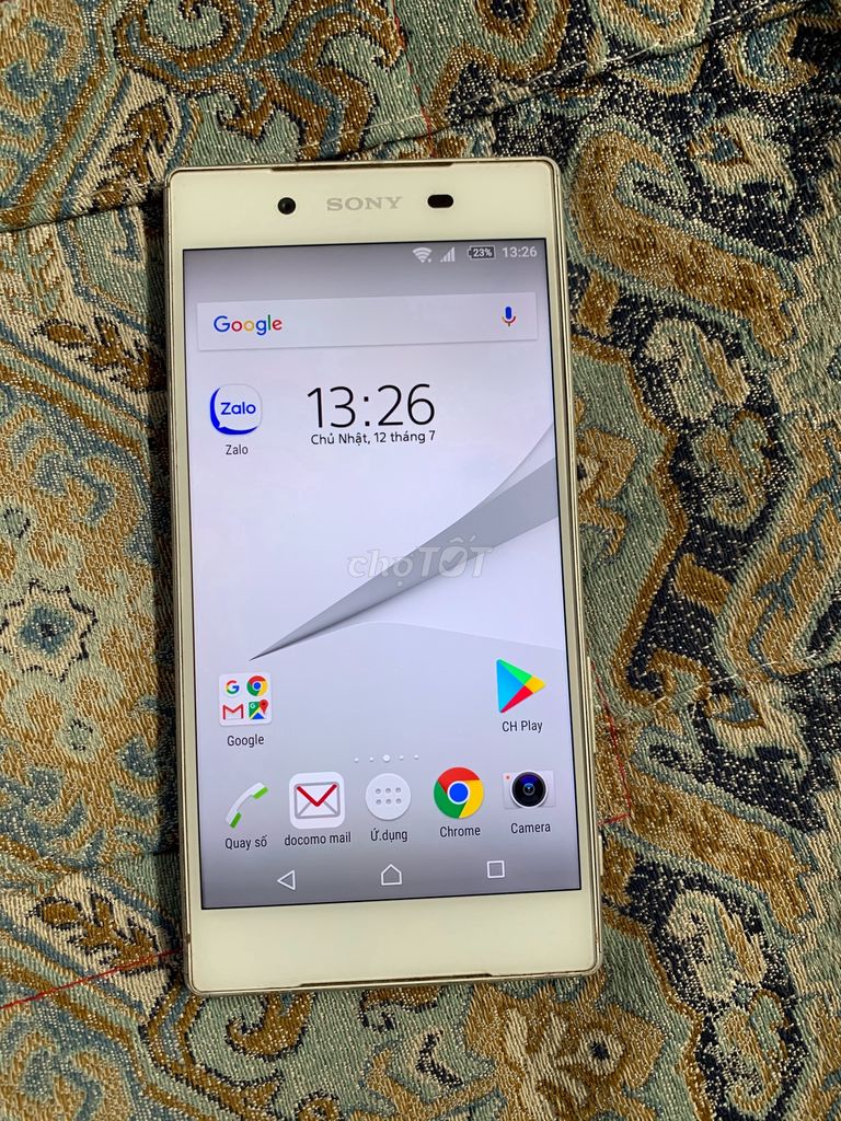 0925460487 - Sony Xperia Z5 bạc Ram 3/32GB đẹp zin chữa cháy OK