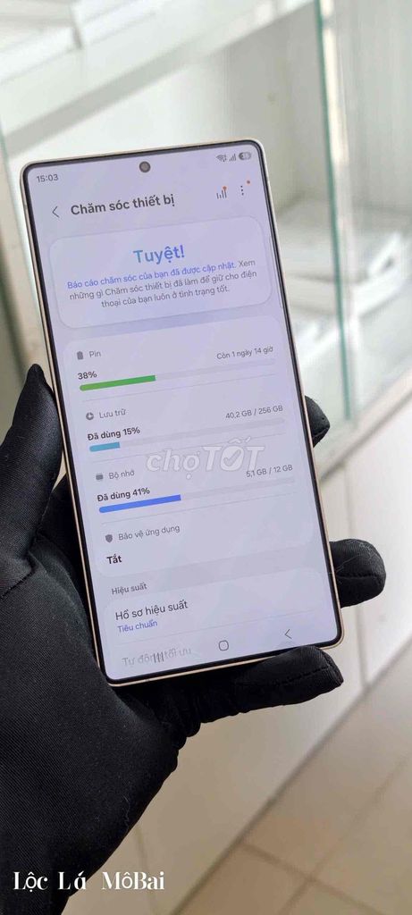 Samsung S25 Ultra 12GB 256GB Vàng. Mua bán Điện thoại tại Thành phố Đà Lạt Lâm Đồng được đăng bởi Lộc Lá Mô Bai hình 1