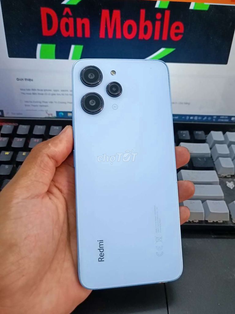 XIAOMI REDMI 12 8GB.128GB PIN 5000 CÒN BẢO HÀNH. Mua bán Điện thoại tại Quận Bình Thạnh Tp Hồ Chí Minh được đăng bởi Dân Mobile hình 1