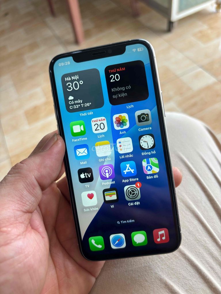 bán iPhone 11 Pro 64GB trắng pin 100% face ok. Mua bán Điện thoại tại Huyện Lộc Ninh Bình Phước được đăng bởi duy second hand hình 1