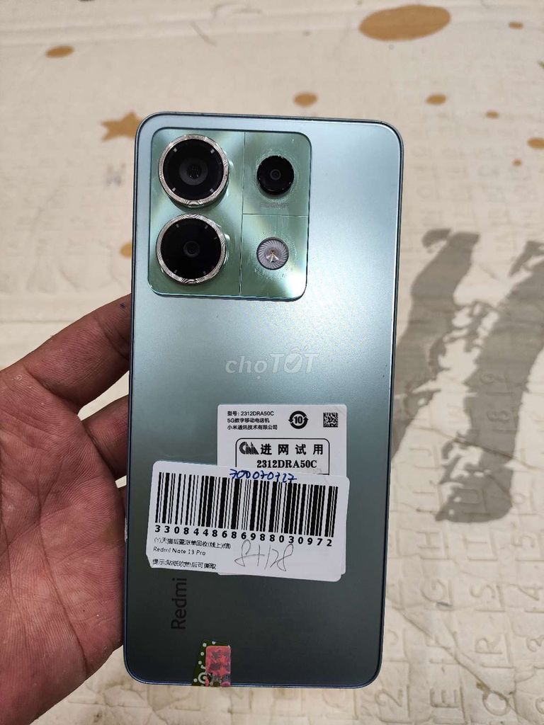 Xiaomi Redmi Note 13 Pro 8GB 128GB Xanh. Mua bán Điện thoại tại Quận Hoàng Mai Hà Nội được đăng bởi Nguyennoi hình 1