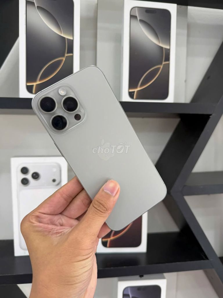 Apple iPhone 16 Pro Max 256GB Natural Đã sử dụng. Mua bán Điện thoại tại Quận 1 Tp Hồ Chí Minh được đăng bởi Hội Đồ Điện Tử hình 1