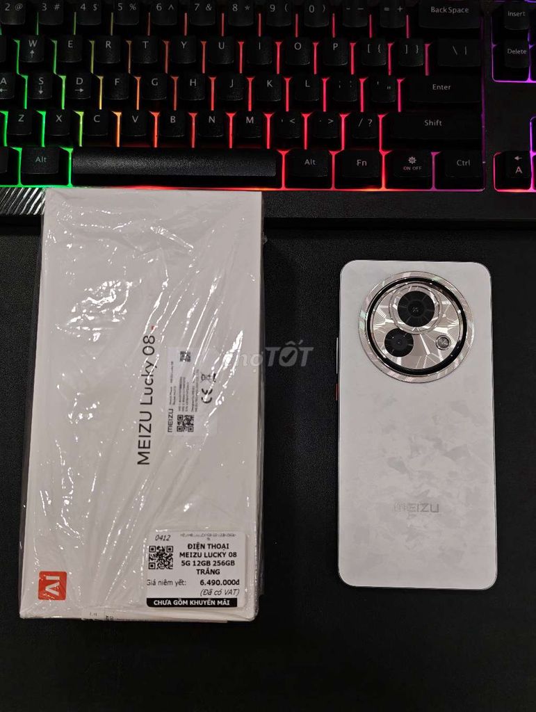 Meizu Lucky 08 12/256 chính hãng fullbox. Mua bán Điện thoại tại Quận Ninh Kiều Cần Thơ được đăng bởi Nguyễn Toàn hình 1