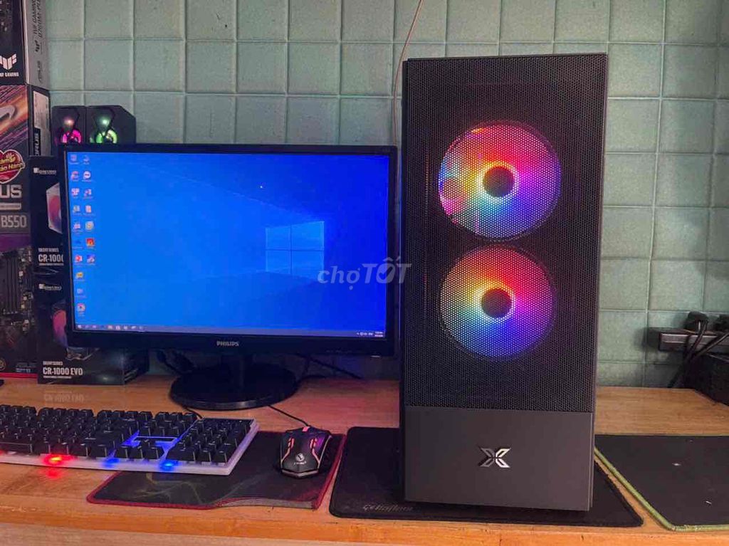 PC GAME/i5 10400F/H510/GAM 16G/VGA RTX2060/SSD 256. Mua bán Máy tính để bàn tại Quận 6 Tp Hồ Chí Minh được đăng bởi VI TÍNH PHƯỚC THỊNH hình 1