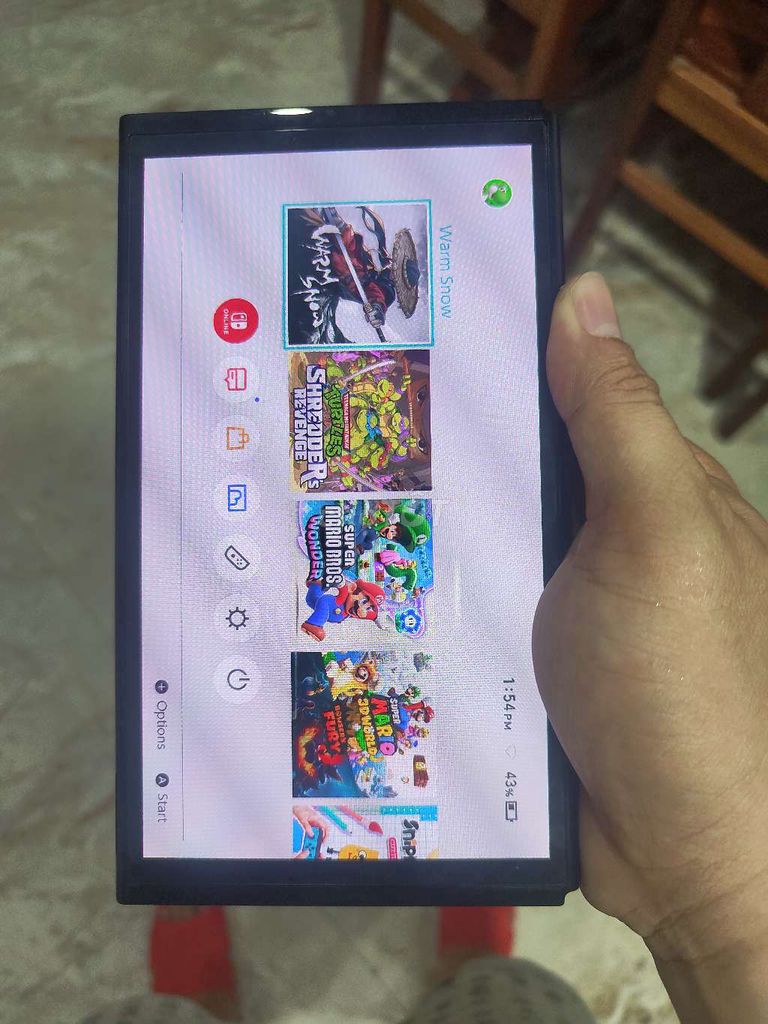 bán thân nintendo switch hack + thẻ 128