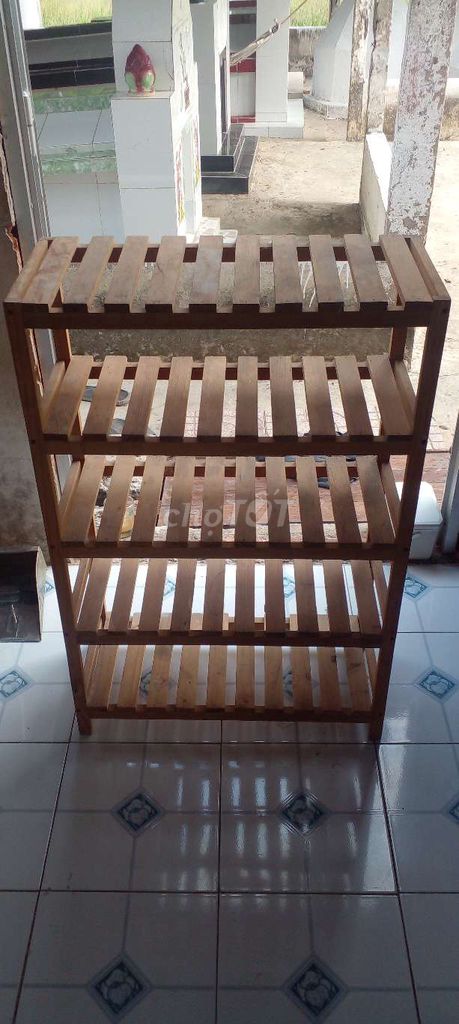 Kệ gỗ 5 tầng Nâu gỗ Mới. Mua bán Tủ, kệ gia đình tại Quận Ô Môn Cần Thơ được đăng bởi Tuấn hình 1