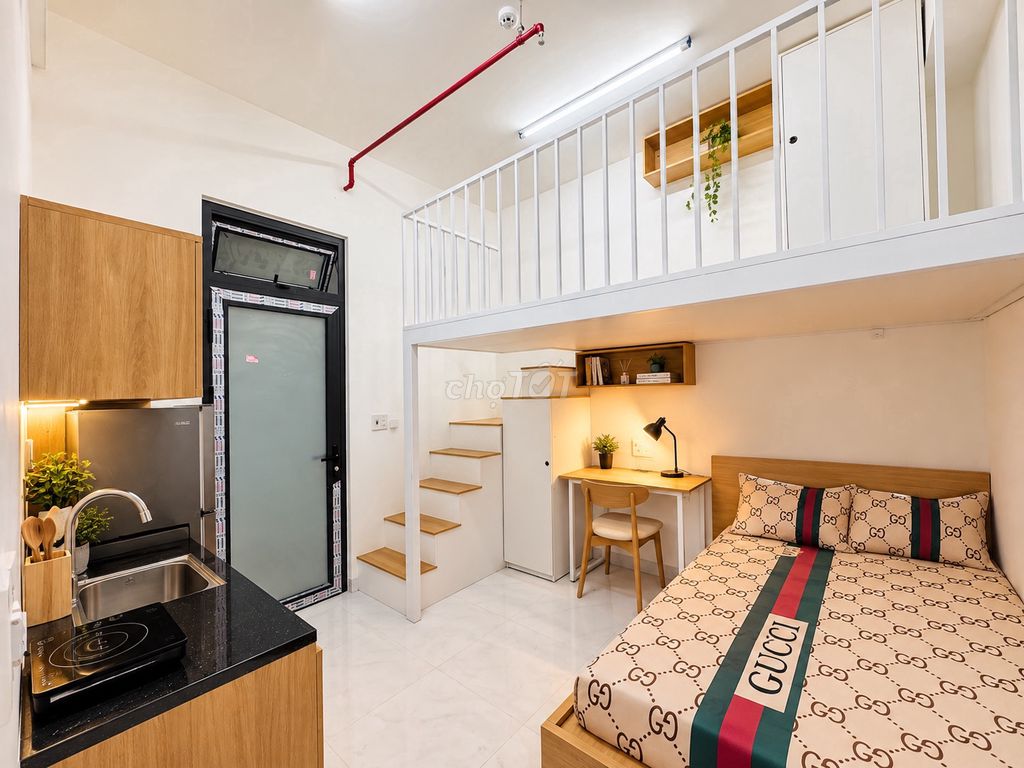 New furnished mezzanine apartment near Duy Tân University — photo 6