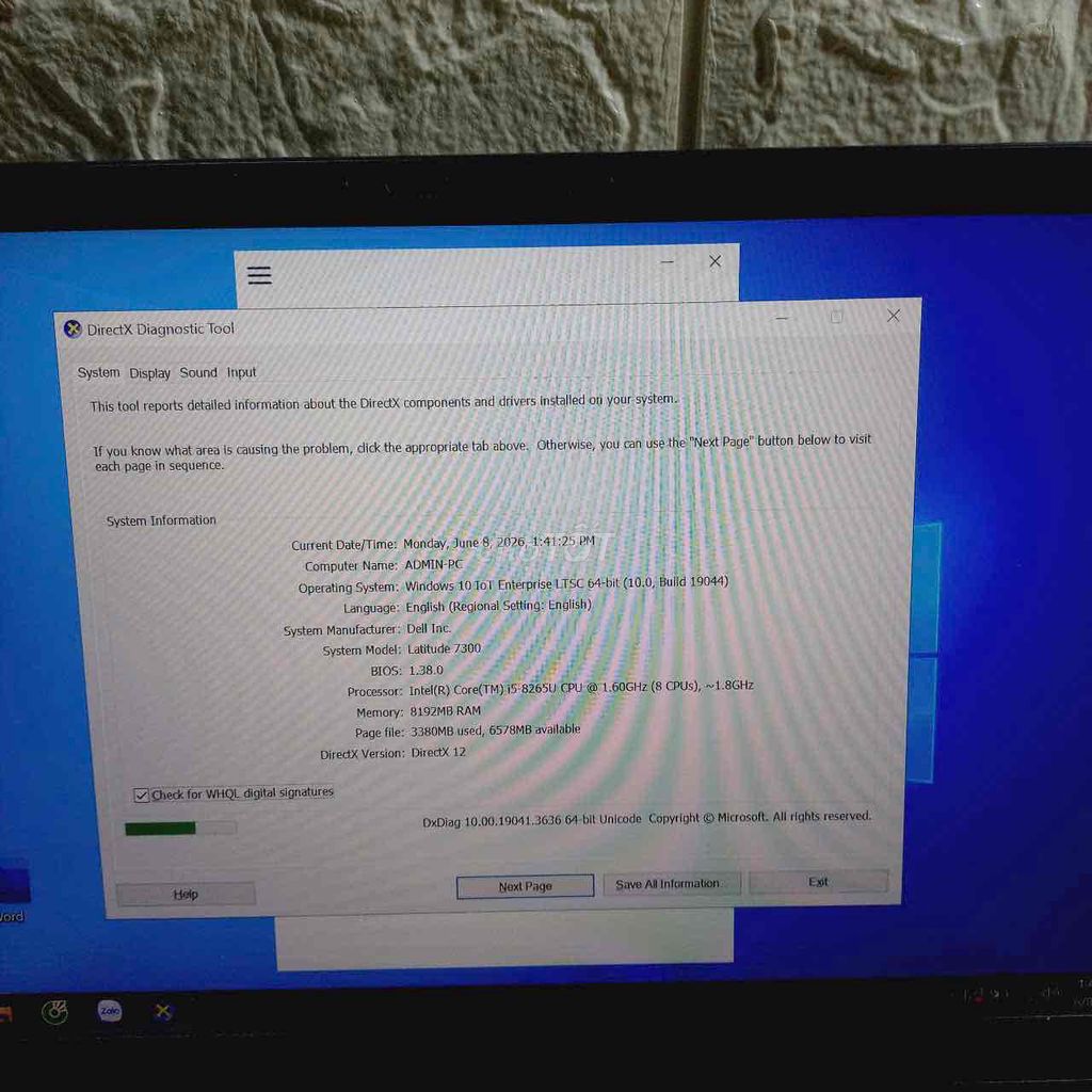 Dell Latitude 7300 i5-8265U 13.3 inch 8GB/128GB. Mua bán Laptop tại Quận Hà Đông Hà Nội được đăng bởi Nguyễn Minh Châu hình 1