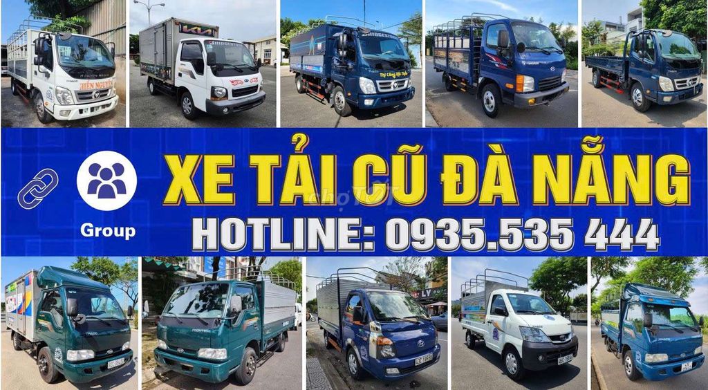 Xe tải 1t25 đến 5 tấn