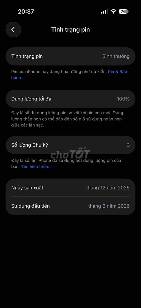 iPhone 17 Pro 256GB Quốc Tế, Màu Bạc. Mua bán Điện thoại tại Quận Hoàng Mai Hà Nội được đăng bởi Đỗ Hà hình 1