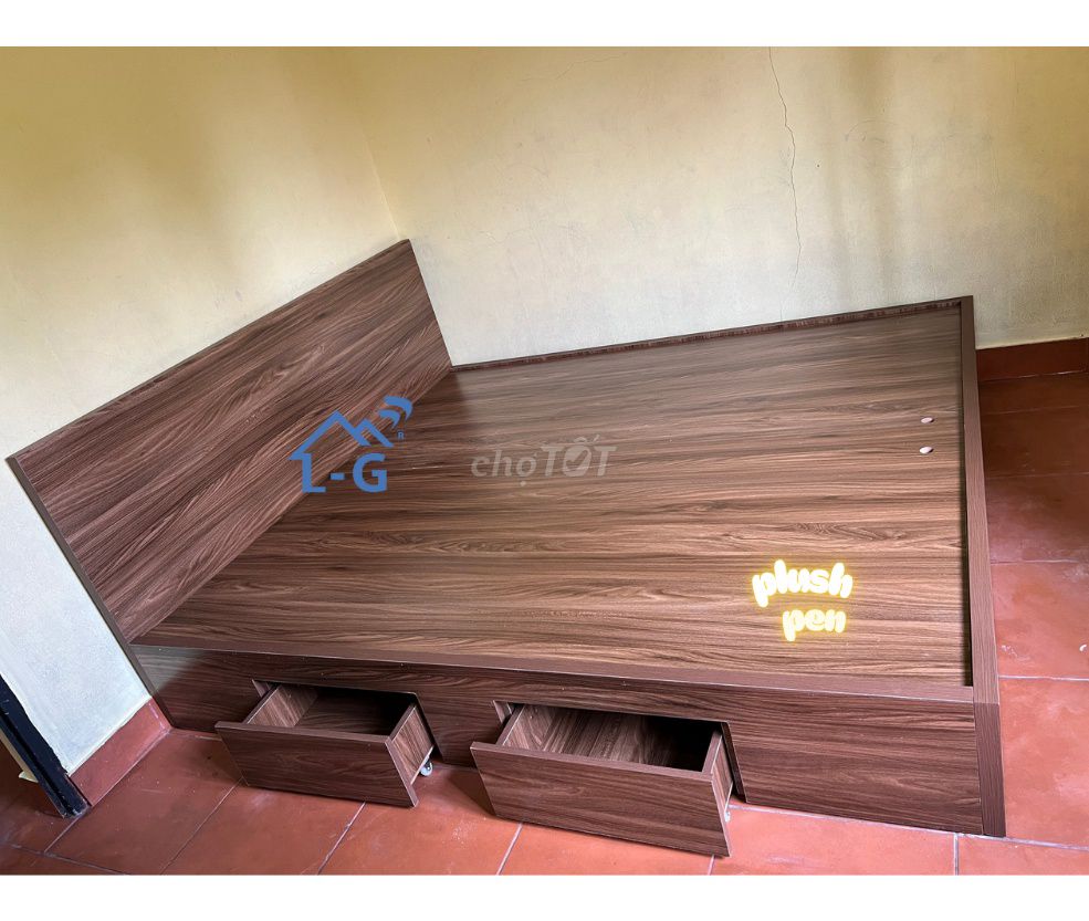 Giường ngủ gỗ MDF GIƯỜNG MDF 2 HỘC – GIÁ HỜI ✨. Mua bán Giường, chăn ga gối nệm tại Quận 7 Tp Hồ Chí Minh được đăng bởi GIƯỜNG SẮT SƠN LÂM hình 1