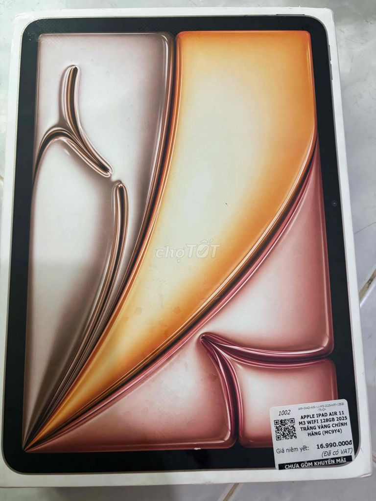 Apple iPad Air 11 M3 Vàng Mới 100%. Mua bán Máy tính bảng tại Quận 11 Tp Hồ Chí Minh được đăng bởi Tấn Phát Đs hình 1