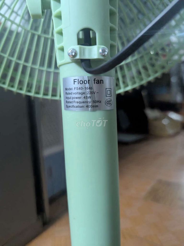 Quạt đứng FS40-1646 Xanh lá. Mua bán Quạt tại Thành phố Pleiku Gia Lai được đăng bởi Dũng Tân hình 1