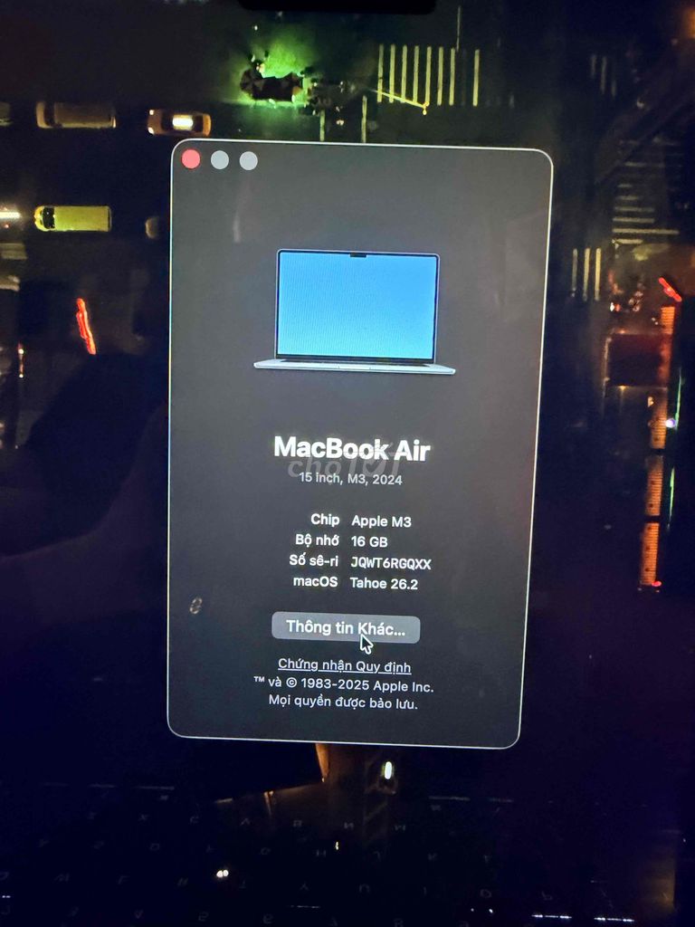 Macbook air m3 15in bán or trade win. Mua bán Laptop tại Quận Thanh Khê Đà Nẵng được đăng bởi Đồ Nghề Của Cha hình 1