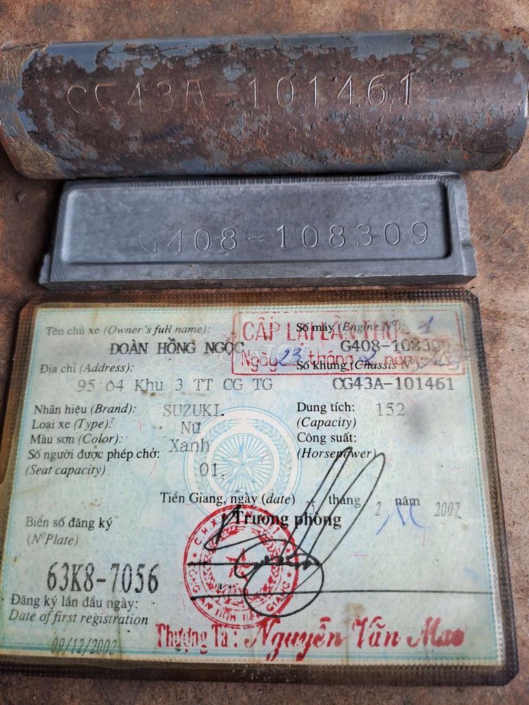 Honda Spacy 125 Suzuki 150 bao hợp lệ có gốc. Mua bán Xe máy tại Thành phố Sa Đéc Đồng Tháp được đăng bởi Anh Thành hình 5