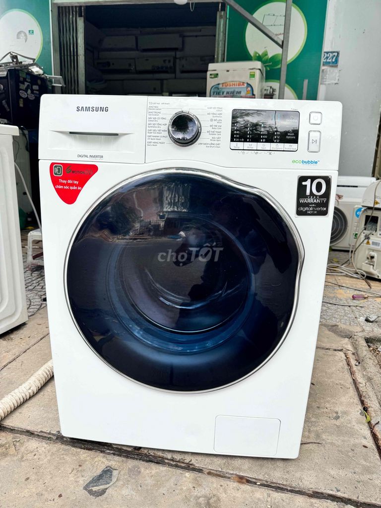 Thanh lý máy giặt sấy samsung inveter 9,5KG sấy 6K. Mua bán Máy giặt tại Quận Thanh Khê Đà Nẵng được đăng bởi Phúc Đỗ hình 1