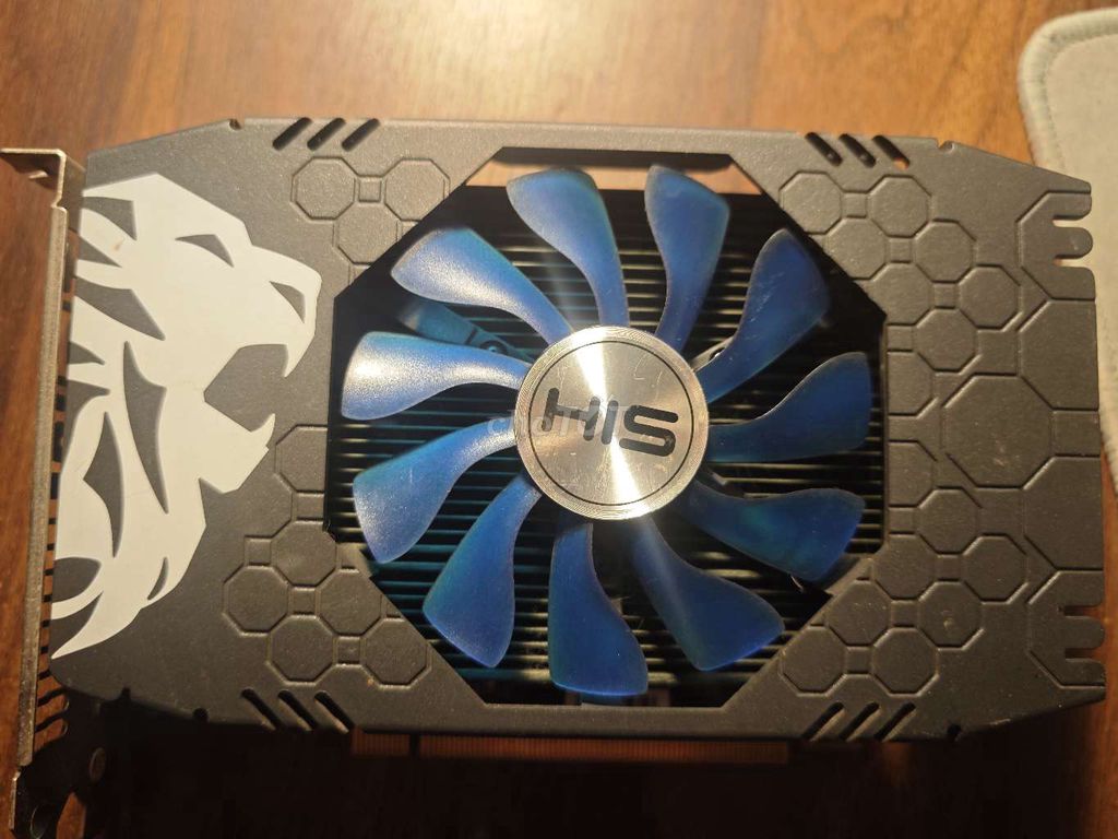 Card đồ họa HIS RX 560 Đen. Mua bán Linh kiện (RAM, Card...) tại Huyện Yên Định Thanh Hóa được đăng bởi Thiên Minh Lê Bá hình 1