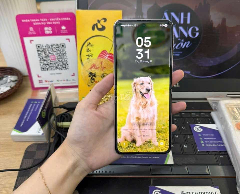 Z Flip5 Tím 256GB - có ship cod toàn quốc. Mua bán Điện thoại tại Quận Gò Vấp Tp Hồ Chí Minh được đăng bởi Minh phương hình 1