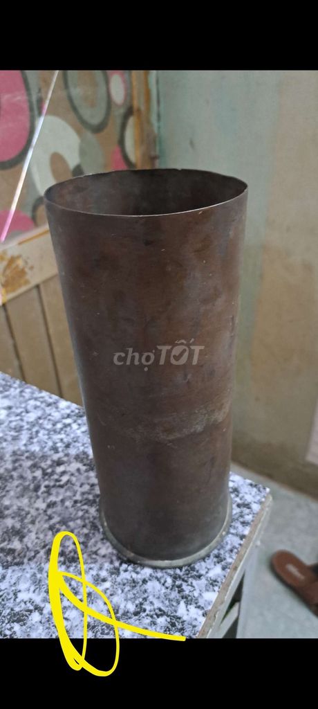 Giá rẻ 1tr bán lẹ cái vỏ 105mm cao 28 năm 1945