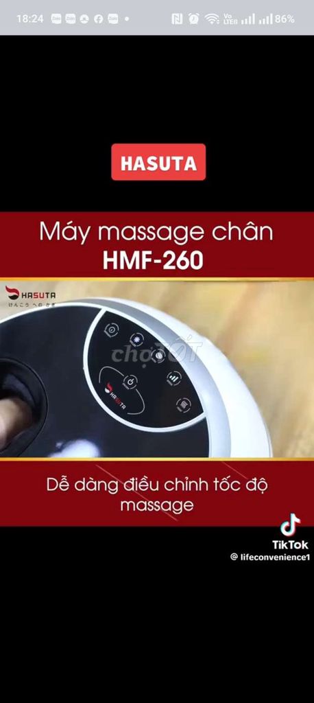 Mát sa chân thương hiệu Nhật Bản